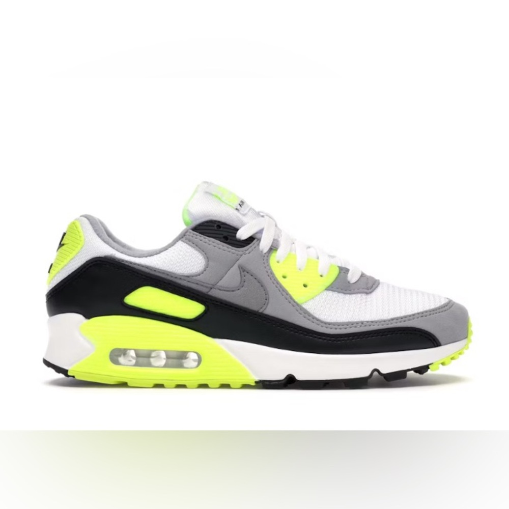 Lime Green Nike Air Shoes- Size US7Y
